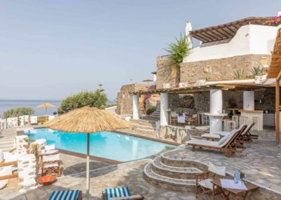 luxury fitness retreat at Mykonos