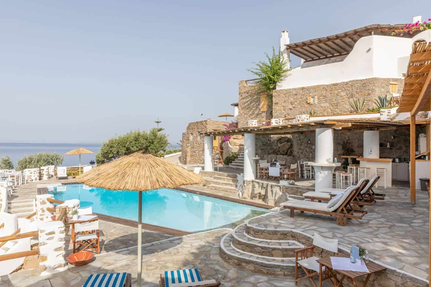 luxury fitness retreat at Mykonos